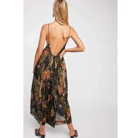 Free People RARE Head in the Clouds Maxi Sundress - Picture 3 of 7